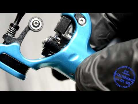 Видео: Тату машинки Драгонфлай и Стингрей, сходства и различия.  Регулировка эксцентрика, настройка вылета