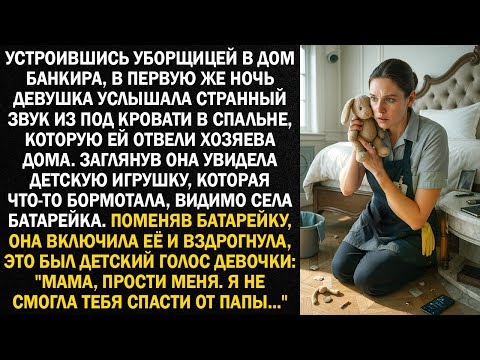 Видео: Устроившись уборщицей в дом банкира, в первую же ночь девушка услышала странный звук...