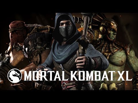 Видео: Mortal Kombat XL встречаем пауков в крипте и немного онлайн боёв