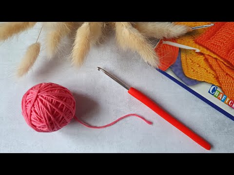 Видео: НАШЛА ДЛЯ ВАС СКАЗОЧНО ПРОСТОЙ УЗОР крючком. Вязание крючком для начинающих
