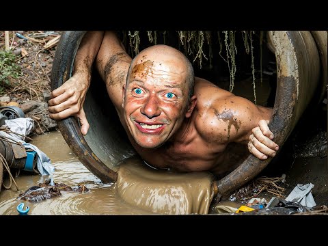 Видео: КУДА ДЕЛСЯ МУЖИК из ТРУБЫ ? 50 ЛЕТ в КАНАВЕ