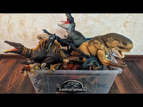 Видео: Новинки в моей коллекции динозавров #mattel  #rebirth #hammondcollection #jurassicworld #dinosaur 
