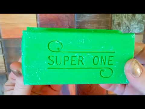 Видео: ASMR SOAP PK 🥰 очень крутой кусочек 🍏🍏🍏🧼SUPER ONE #сухое мыло