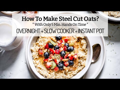 Видео: Как приготовить овсянку из резаной каши? За ночь, в мультиварке или в кастрюле быстрого приготовл...