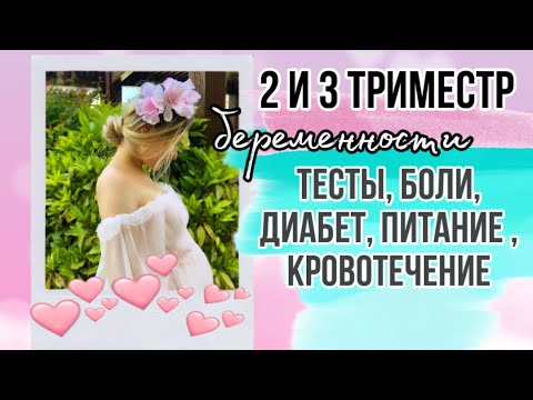 Видео: Моя беременность: 2 и 3 ТРИМЕСТР / беременность после 30 / роды в Турции