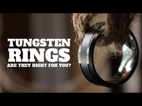Видео: Плюсы и минусы вольфрамовых колец