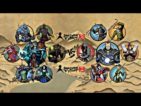 Видео: Боссы Преисподней против всех боссов || Shadow Fight 2