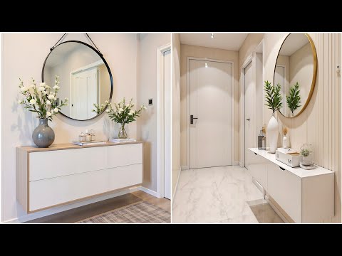 Видео: Идеи дизайна современной прихожей 2025 года | Современный дизайн стен гостиной и коридора