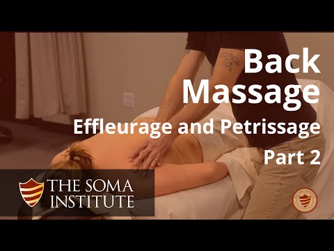 Видео: Общий протокол для спины: начальные техники поглаживания и разминания, часть 2