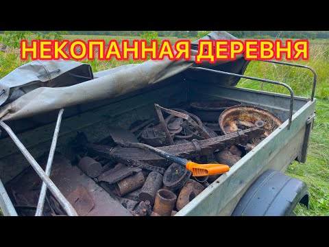 Видео: В ЭТОЙ ДЕРЕВНЕ ЛЕЖИТ ВЕРХОВОЙ МЕТАЛЛ ! НЕ БИТОЕ МЕСТО ! МЕТАЛЛОКОП! 