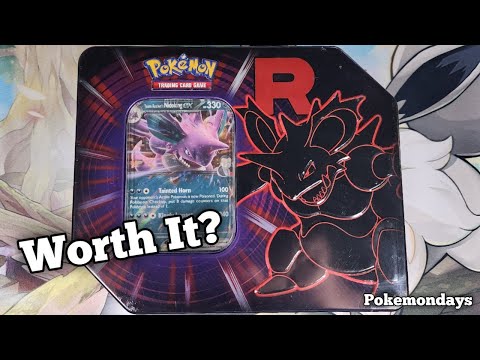 Видео: Открытие коробки Nidoking EX от Pokemon Team Rocket!! (Pokemondays)