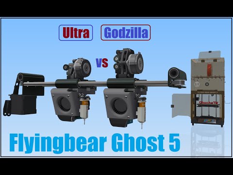 Видео: МЕГАмощный Директ экструдер Годзила для Flyingbear Ghost 5