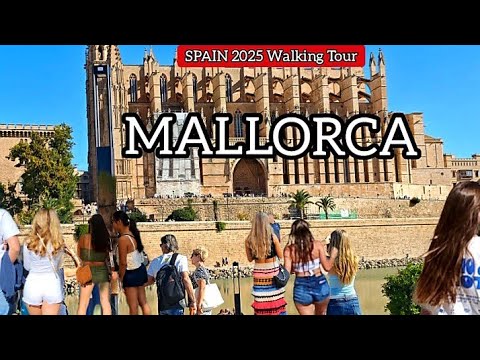 Видео: ПАЛЬМА-ДЕ-МАЙОРКА 🇪🇸🌴 Пешеходная экскурсия по невероятному городу в 4K UHD Октябрь 2025 г.