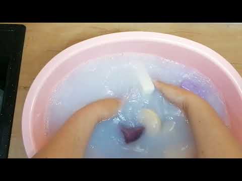 Видео: Мыление. Лаванда+хозики💞💜🤎