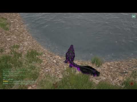 Видео: ЮТИРАНУС - рекс или птица? Все вместе! /the isle/legasy/сервер: Dynastica/ #1 похождения ютирануса