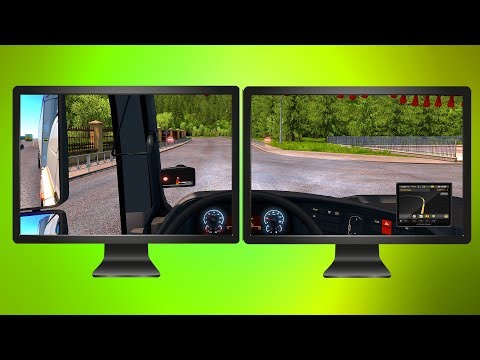 Видео: Настройка двух мониторов в ETS 2