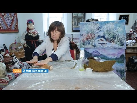 Видео: «Ручная работа». Шапка с ушками: мокрое валяние (16.11.2016)