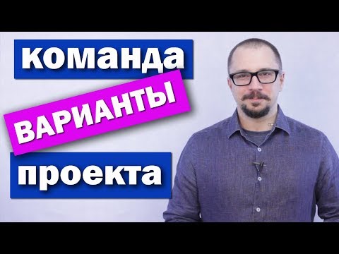 Видео: Команда проекта (project team)