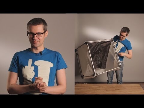Видео: Опыт использования. Куб для предметной съемки.