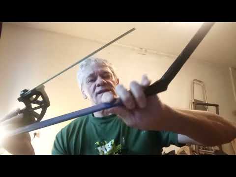 Видео: Fiberglass bow, заготовка. Воспоминание о будущем
