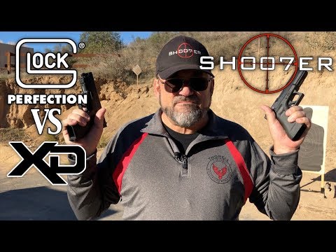 Видео: Обзоры GLOCK против SPRINGFIELD XD - SH007ER