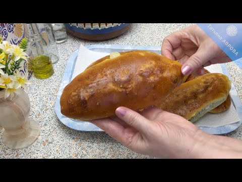 Видео: Пирожки на закваске большие, домашние, румяные