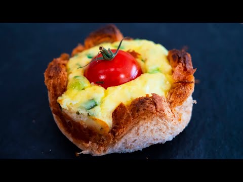 Видео: Сделайте РАЗ, и БУДЕТЕ ДЕЛАТЬ так ВСЕГДА! Быстрые и Красивые ЗАВТРАКИ за 10 минут Три рецепта!!!