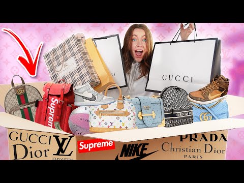 Видео: МИСТЕРИ БОКС ЗА 250 ТЫСЯЧ РУБ! ВНУТРИ GUCCI Chanel LV Nike Dior самый дорогой MYSTERY BOX челлендж