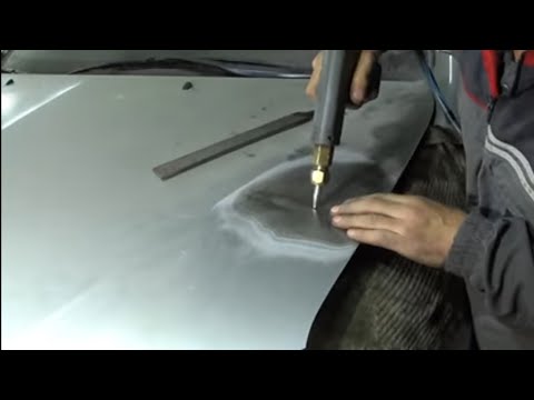 Видео: рихтовка споттером, рихтовка ланжеронов,разборка сборка, кузовной ремонт