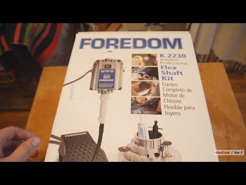 Видео: Бормашина FOREDOM SR 2230 оригинал. Распаковка и первые впечатления.