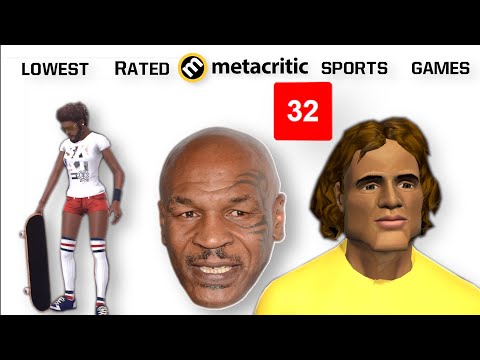Видео: Спортивные игры с самым низким рейтингом на Metacritic | GameDay