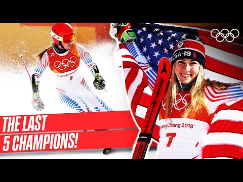 Видео: Гигантский слалом, женщины ⛷ Последние 5 чемпионов! 🥇