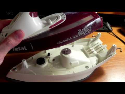 Видео: Ремонт утюга TEFAL AQUA SPEED 5333