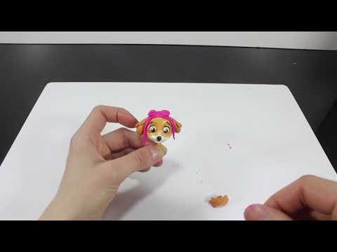 Видео: Лепим Скай, Щенячий патруль