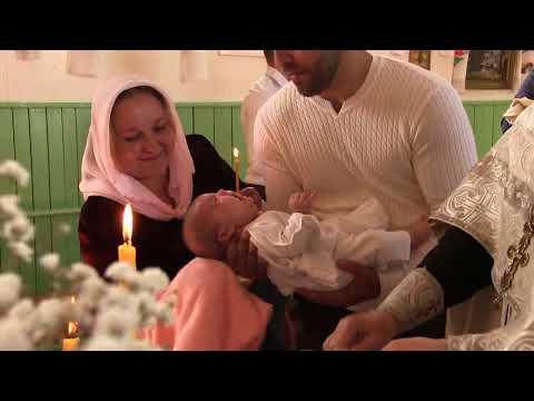 Видео: Крещение Аленки (2)