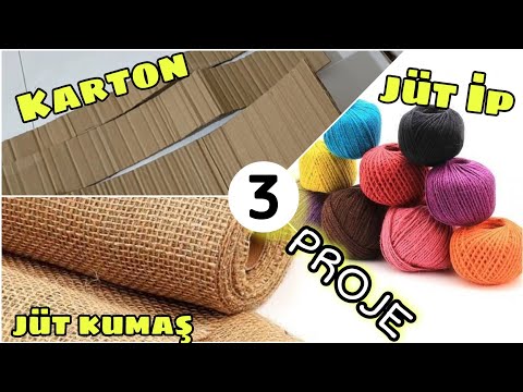 Видео: 3 РАЗЛИЧНЫХ ДИЗАЙН-ПРОЕКТА, КОТОРЫЕ Я СДЕЛАНА ИЗ КАРТОНА, ДЖУТОВОЙ ПРЯЖИ И ДЖУТОВОЙ ТКАНИ