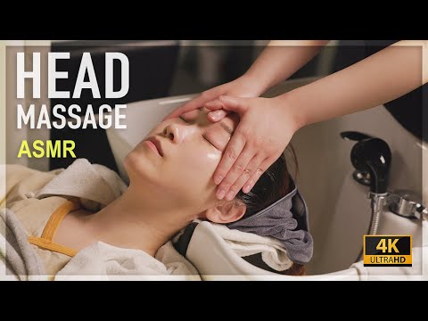 Видео: ASMR / 😪 Массаж головы и лица одновременно~ Массаж головы для сна👍