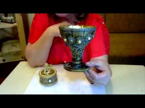 Видео: Бюджетный декупаж. Галина Вакула.  27 апреля 2016г