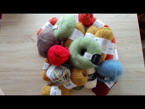 Видео: Распаковка. Нужны ли запасы пряжи. #медведьвяжет #медведьрассказывает