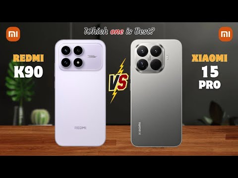 Видео: Redmi K90 против Xiaomi 15 Pro⚡полные сведения