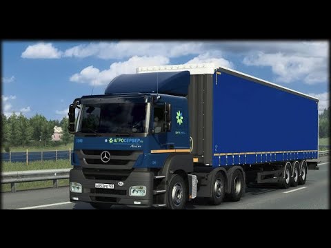 Видео: 🚚обзор на Mercedes-Benz Axor 1843 на 1.52 0.6.s#владимир#D_truckTV#konamee_tv#ATS#ETS2#18wos#18_alg🚛