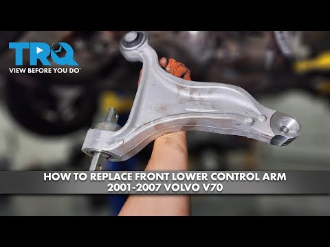 Видео: Как заменить передний нижний рычаг подвески Volvo V70 2001-2007 гг.