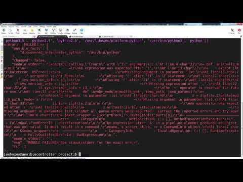 Видео: 10. Ansible для начинающих и чайников + практический опыт: Демо - Playbooks