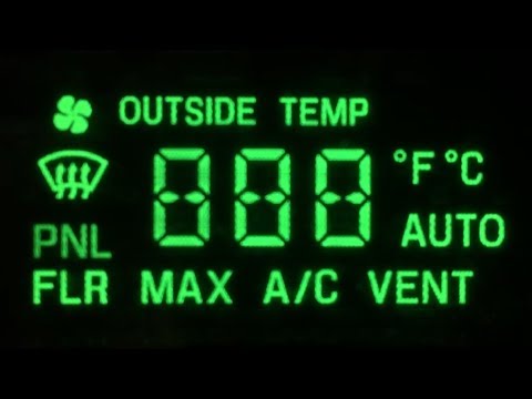 Видео: Самодиагностика Ford EATC HVAC — сброс и калибровка