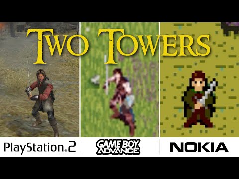 Видео: Сравнение всех версий «Властелина колец: Две крепости» | FLANDREW