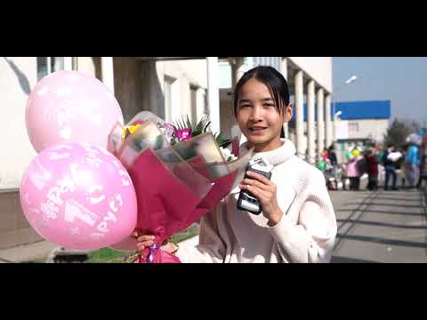 Видео: Әмина Қайрошқызы. Перзентханадан шығару