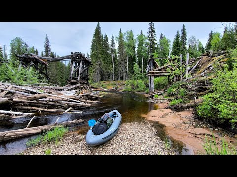 Видео: Часть1. Сплав по р.Югна - р.Ваеньга 11.06-14.06.2024г.