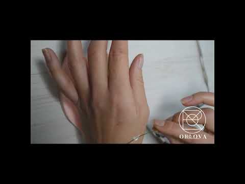 Видео: ландыши из холодного фарфора 2 часть