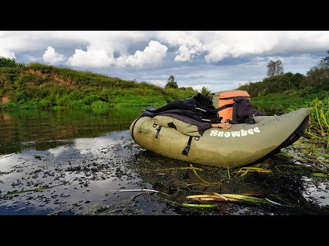 Видео: Тенкара , плотик , осенний голавль  / Дикие