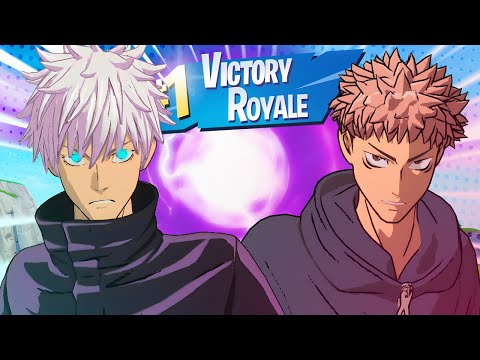 Видео: Годзё и Итадори играют в Fortnite (только предметы JJK)